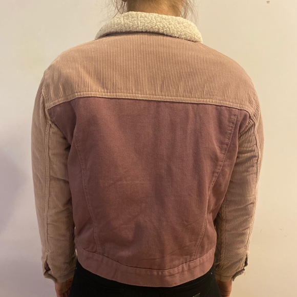 Pull and Bear Pink Jacket - Picture 3 of 5
